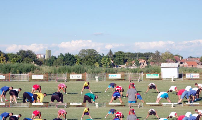 Mladost-Radost edzésén készült képek 2016. július 